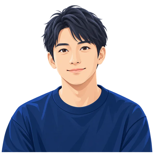 東原智志の仮アバターイラスト